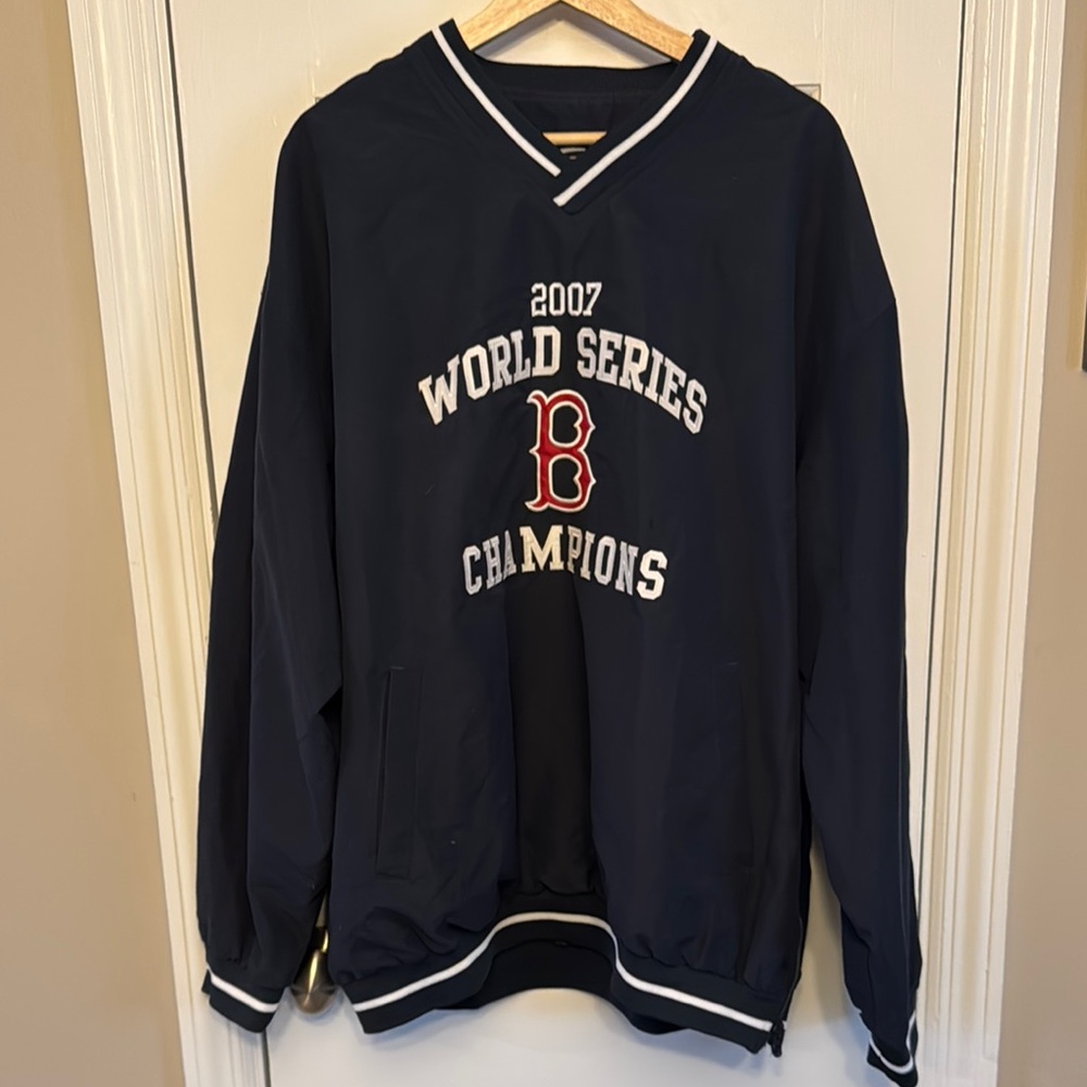 2007  Boston Red Sox World Series Champions Pullover